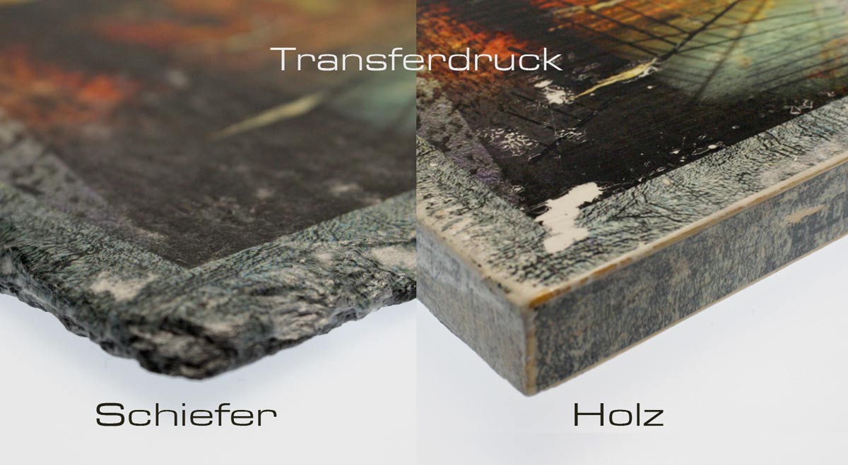 Transferdruck auf Holz